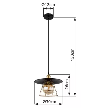 Viejo függeszték Globo -15086BH1-