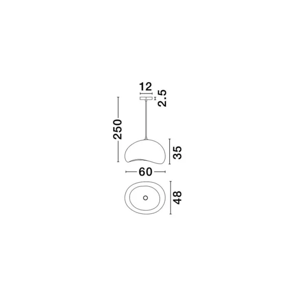 Aere függeszték Nova Luce -9002662-