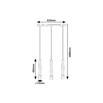 Braulia függeszték Rábalux 72133